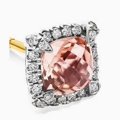 David Yurman Petite Chatelaine® Pavé Bezel Stud Earrings