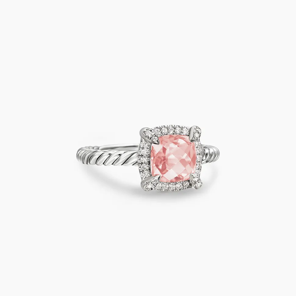 David Yurman Petite Chatelaine® Pavé Bezel Ring