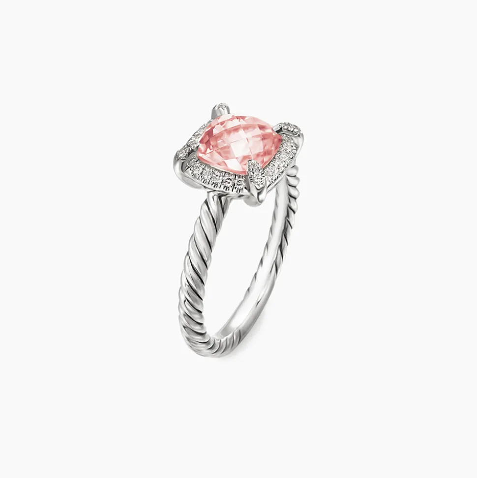 David Yurman Petite Chatelaine® Pavé Bezel Ring