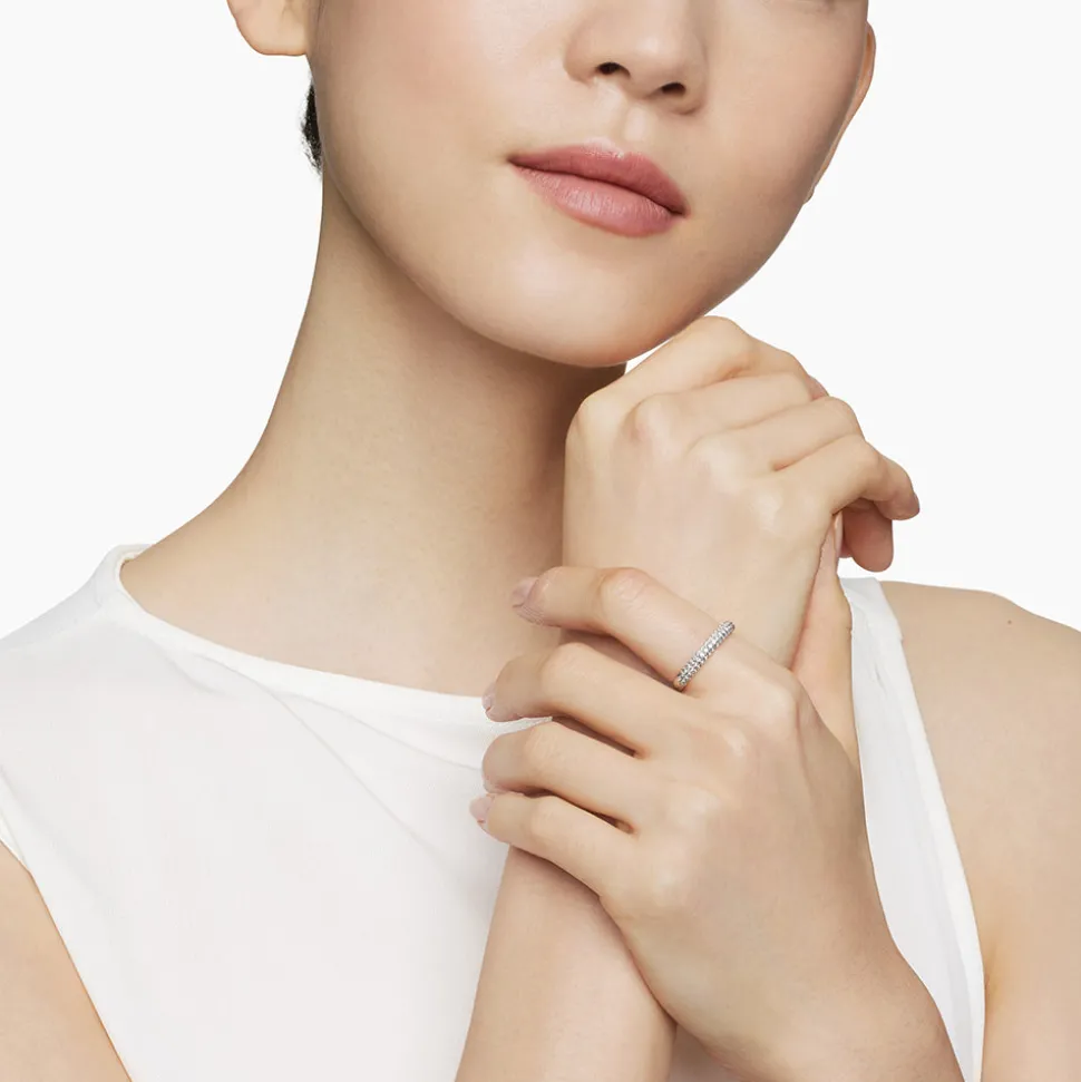 David Yurman Petite Pavé Stack Ring