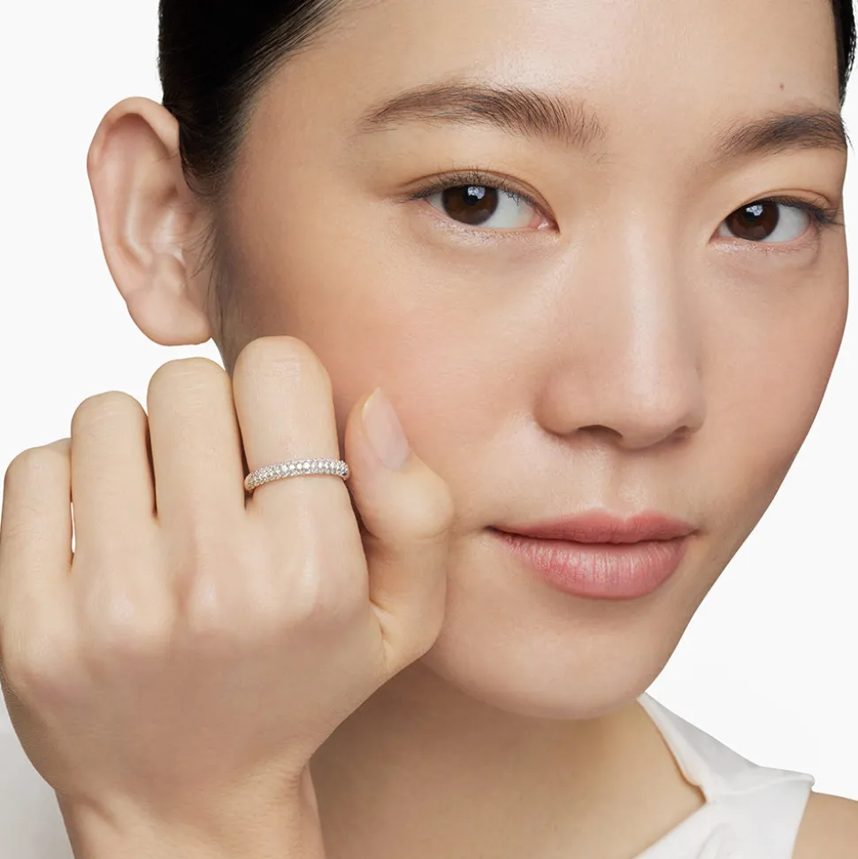 David Yurman Petite Pavé Stack Ring