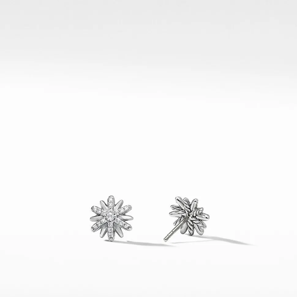 David Yurman Petite Starburst Stud Earrings