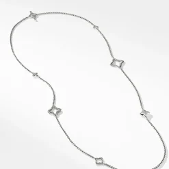 David Yurman Quatrefoil Chain Necklace