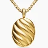 David Yurman Sculpted Cable Locket