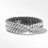 David Yurman Sculpted Cable Double Wrap Bracelet in Sterling Silver