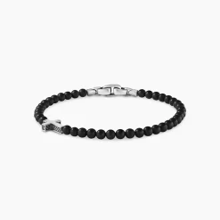 David Yurman Spiritual Beads Cross Station Bracelet