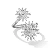 David Yurman Starburst Bypass Ring with Pavé Diamonds