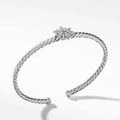 David Yurman Starburst Centre Station Bracelet with Pavé Diamonds