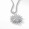 David Yurman Starburst Pendant with Pavé Diamonds