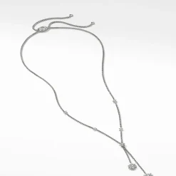 David Yurman Starburst Y Necklace with Diamonds