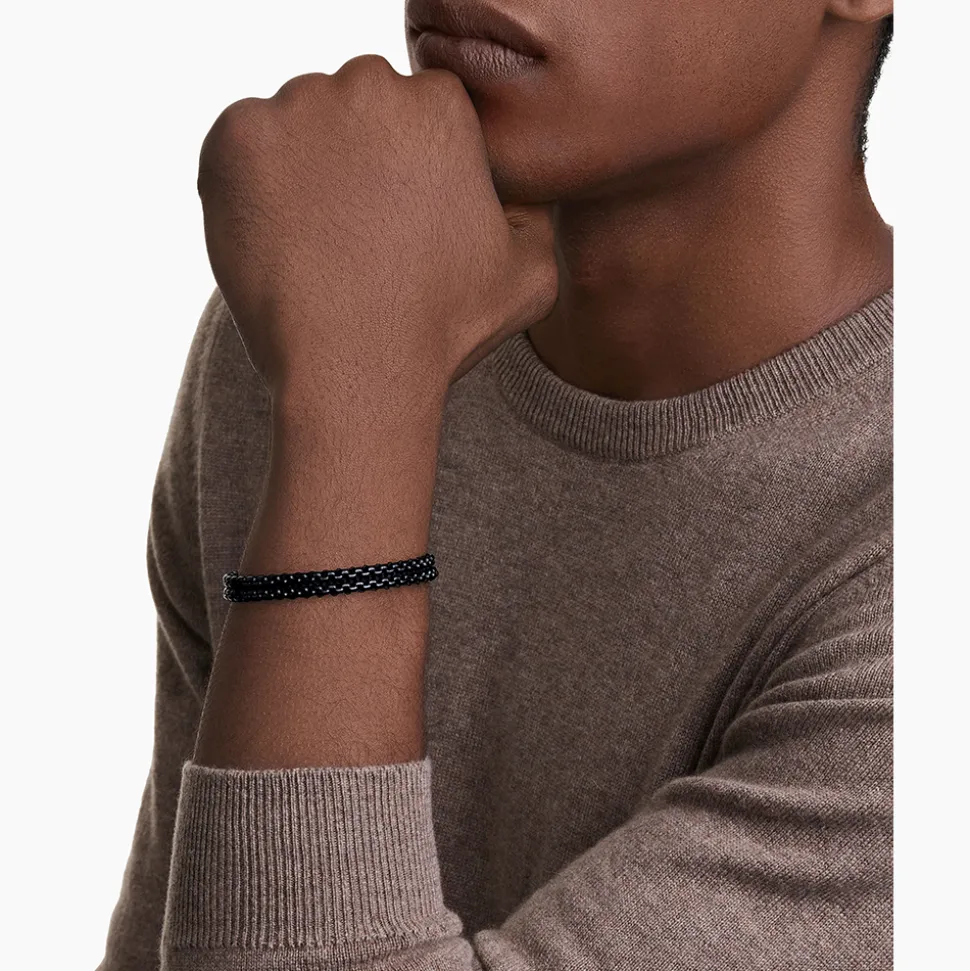 David Yurman Woven Box Chain Bracelet