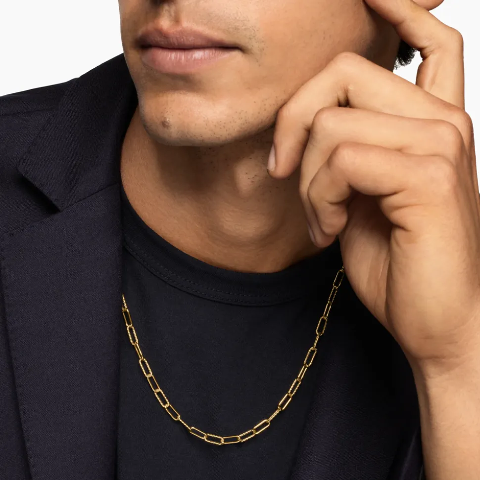 DY Madison® Chain Necklace 18K Yellow Gold, 4mm