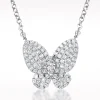 Essence 0.63ct Diamond White Gold Necklace
