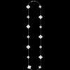 Essence 18ct Rose Gold Mother of Pearl and Diamond Necklace