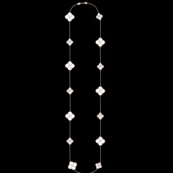 Essence 18ct Rose Gold Mother of Pearl and Diamond Necklace