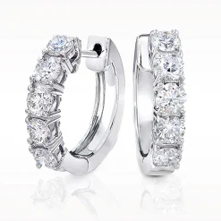 Eternal 1.20ct Diamond White Gold Earrings