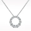 Eternal 1.10ct Diamond White Gold Necklace