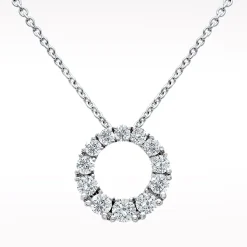 Eternal 1.10ct Diamond White Gold Necklace