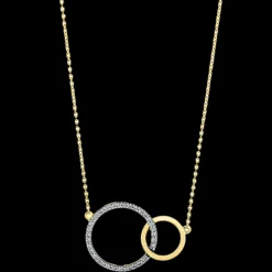 Eternal 0.16ct Diamond Yellow Gold Necklace