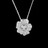 Flora 0.64ct Diamond White Gold Necklace