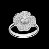 Flora 0.62ct Diamond White Gold Ring