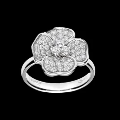 Flora 0.62ct Diamond White Gold Ring