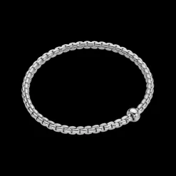 FOPE Eka Flex'it Bracelet with a Single Diamond