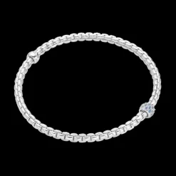 FOPE Eka Flex'it Bracelet with Sapphire Pavé