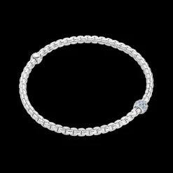 FOPE Eka Flex'it Bracelet with Sapphire Pavé
