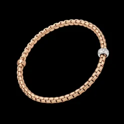 FOPE Eka Flex'It Bracelet with Rhombus-Set Diamonds