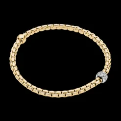 FOPE Eka Tiny Flex'it Bracelet with Diamonds