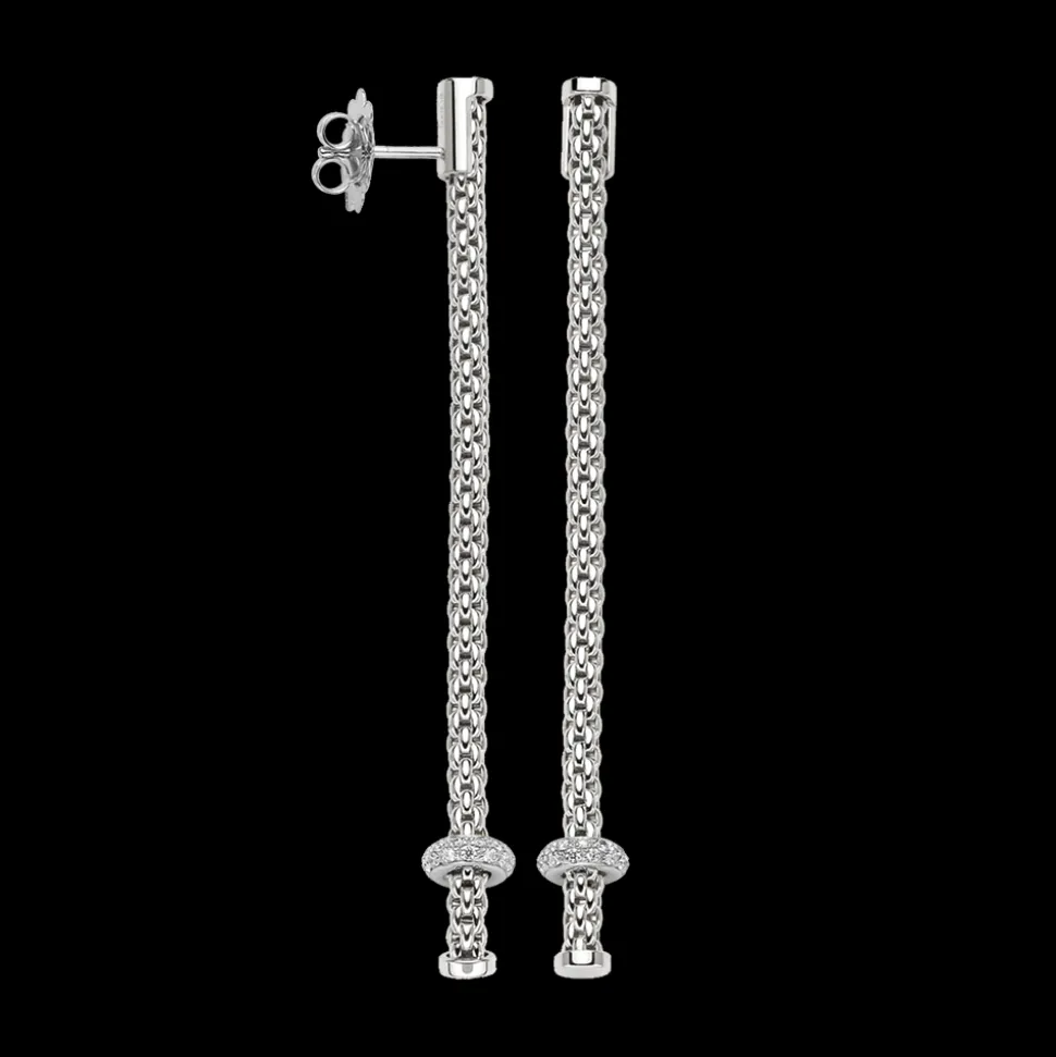 FOPE Prima Pendant Earrings with Diamonds