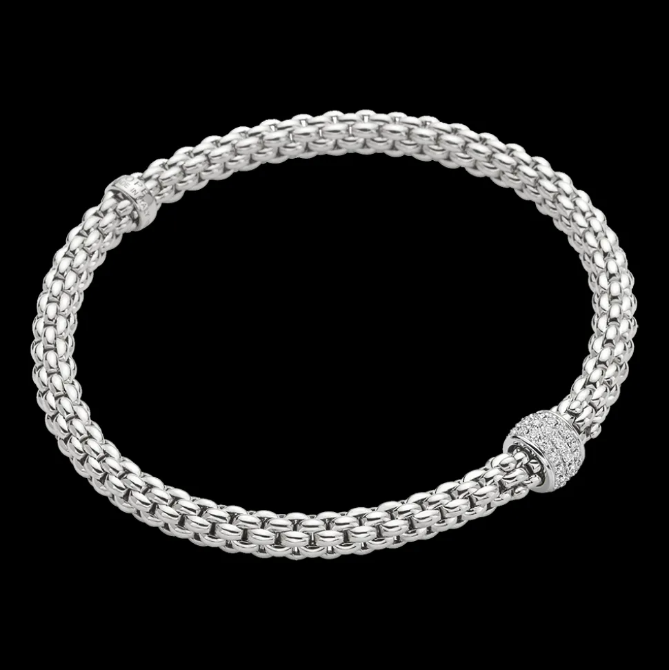 FOPE Solo Flex'it Bracelet with Diamonds