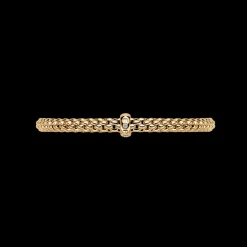 FOPE Solo Flex'it Bracelet with a White Diamond