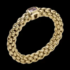 FOPE Souls Flex'It Ring With Pink Sapphire