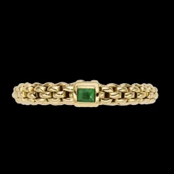 FOPE Souls Flex'It Ring with Emerald