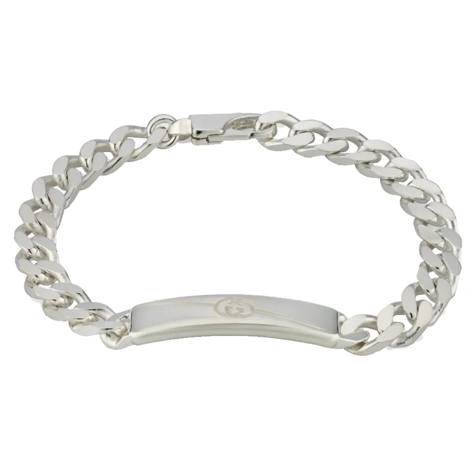 Gucci Diagonal Interlocking Bracelet
