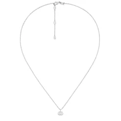 Gucci GG Running 18ct White Gold and Diamond Necklace
