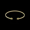 Gucci GG Running 18ct Yellow Gold Bangle