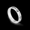 Gucci Ghost Silver Ring Size 15