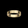 Gucci Icon 18ct Yellow Gold Thin Ring Size 8