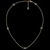 Gucci Interlocking 18ct Yellow Gold Necklace