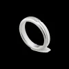 Gucci Interlocking Diagonal Thin Ring Size 13