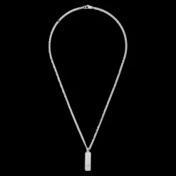 Gucci Interlocking Diagonal Necklace