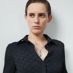 Gucci Interlocking Diagonal Necklace