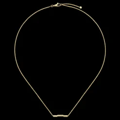 Gucci Link to Love 18ct Yellow Gold Necklace with Gucci Bar