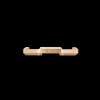 Gucci Link to Love Mirrored 18ct Rose Gold Ring Size 16