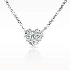 Illusion 0.25ct Diamond Necklace