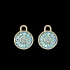 Kiki McDonough Blue Topaz Round Mosaic Drops