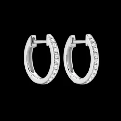 Kiki McDonough Classic Diamond Hoops